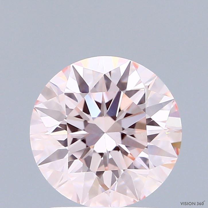 2.01 Ct. Fancy Pink Round Lab Grown Diamond