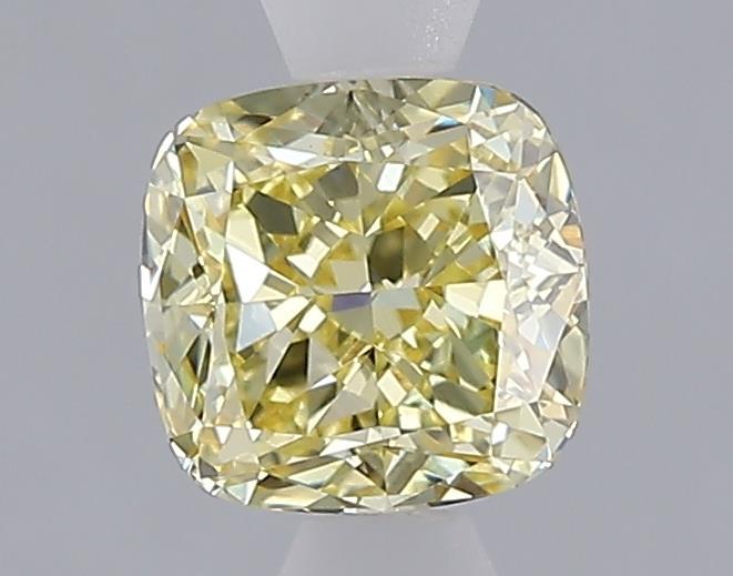 1.04 Ct. Fancy Intense  Yellow Cushion Lab Grown Diamond