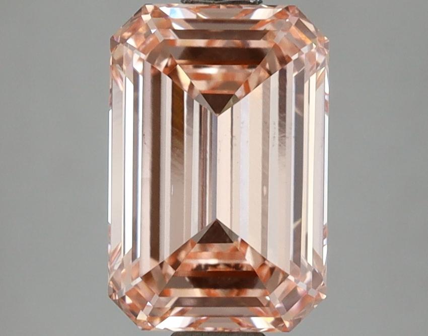 2.51 Ct. Fancy Intense Pink Emerald Lab Grown Diamond