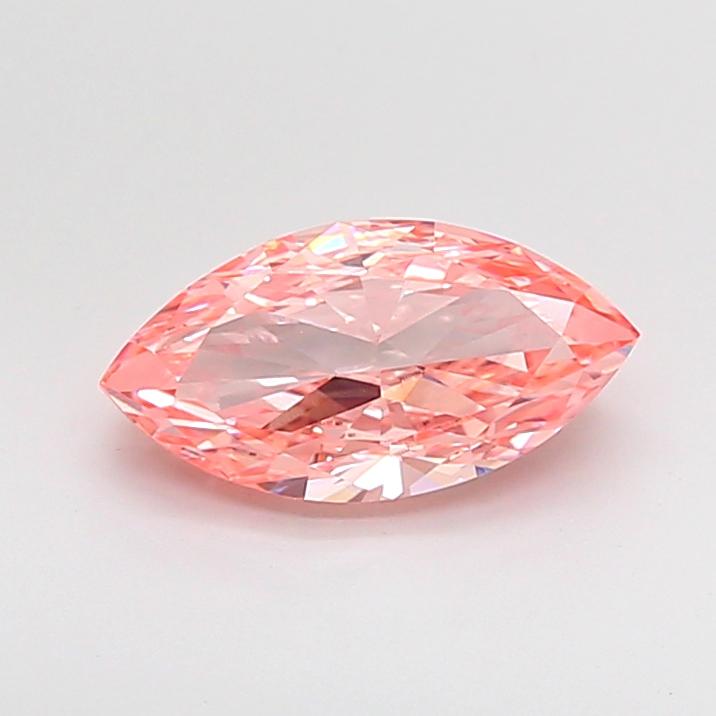 1.90 Ct. Fancy Vivid Pink Marquise Lab Grown Diamond