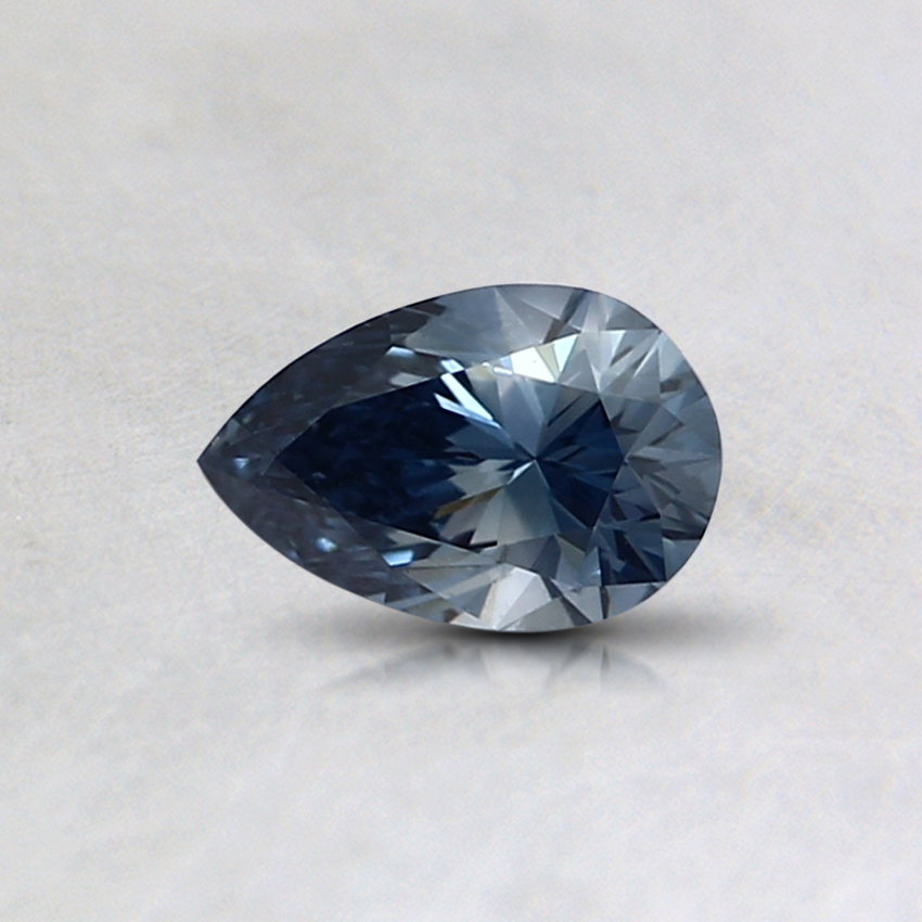 0.35 Ct. Fancy Deep Blue Pear Lab Grown Diamond