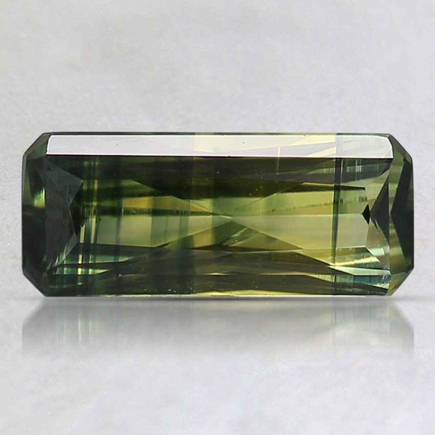 8.9x3.7mm Unheated Bi-Color Emerald Australian Sapphire