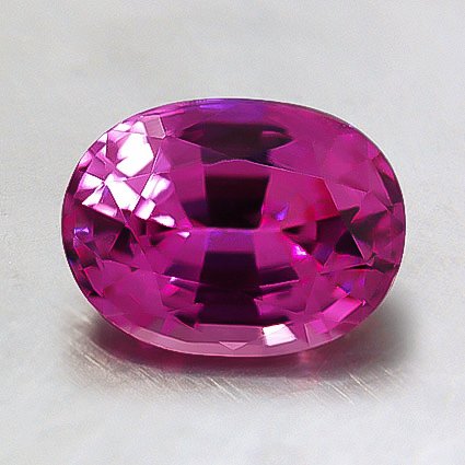 8x6mm Premium Pink Oval Sapphire