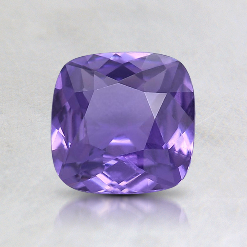 5.9mm Unheated Purple Cushion Sapphire