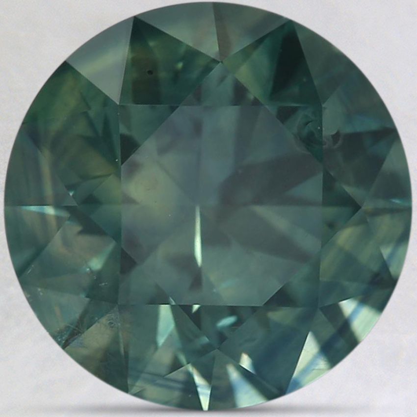 10mm Premium Teal Round Montana Sapphire