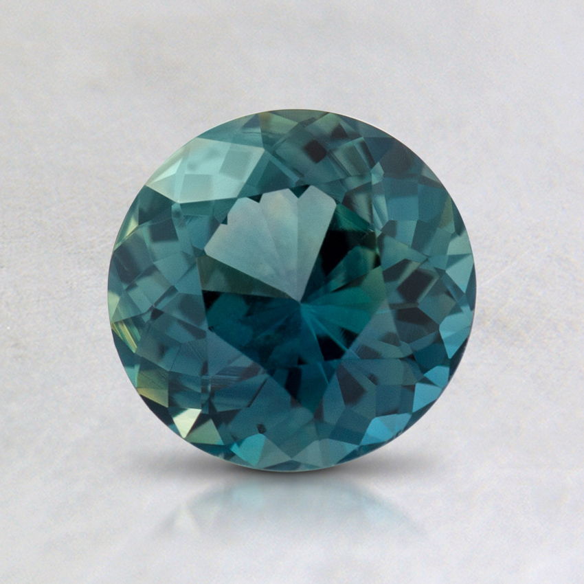6.5mm Teal Round Sapphire