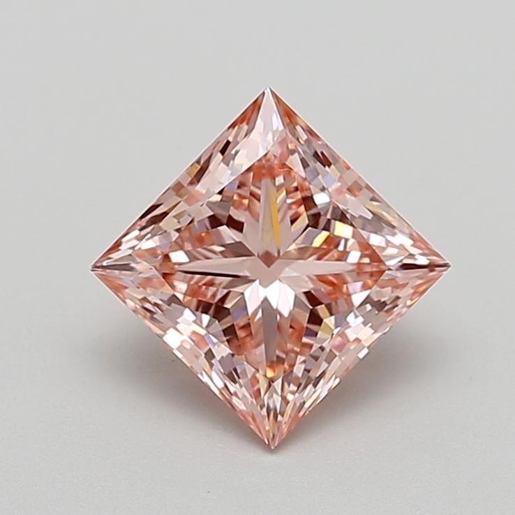 2.08 Ct. Fancy Intense  Pink Princess Lab Grown Diamond
