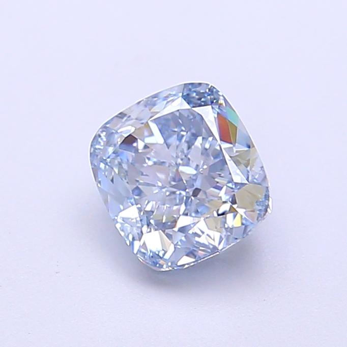 1.09 Ct. Fancy Intense  Blue Cushion Lab Grown Diamond