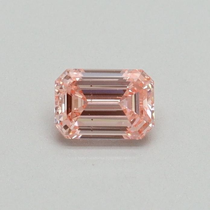 0.30 Ct. Fancy Intense Pink Emerald Lab Grown Diamond