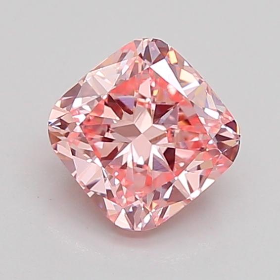 1.02 Ct. Fancy Intense Pink Cushion Lab Grown Diamond