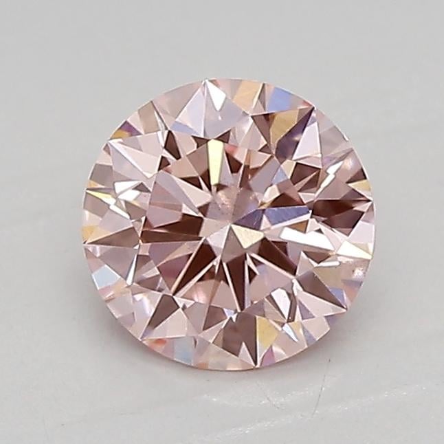 0.80 Ct. Fancy Intense Pink Round Lab Grown Diamond