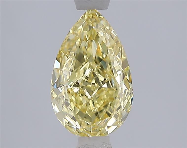 1.56 Ct. Fancy Intense  Yellow Pear Lab Grown Diamond