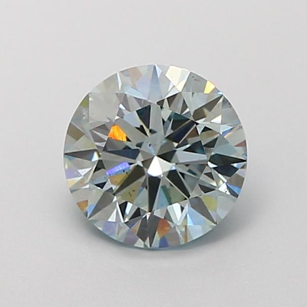 1.46 Ct. Fancy Intense Round Lab Grown Diamond