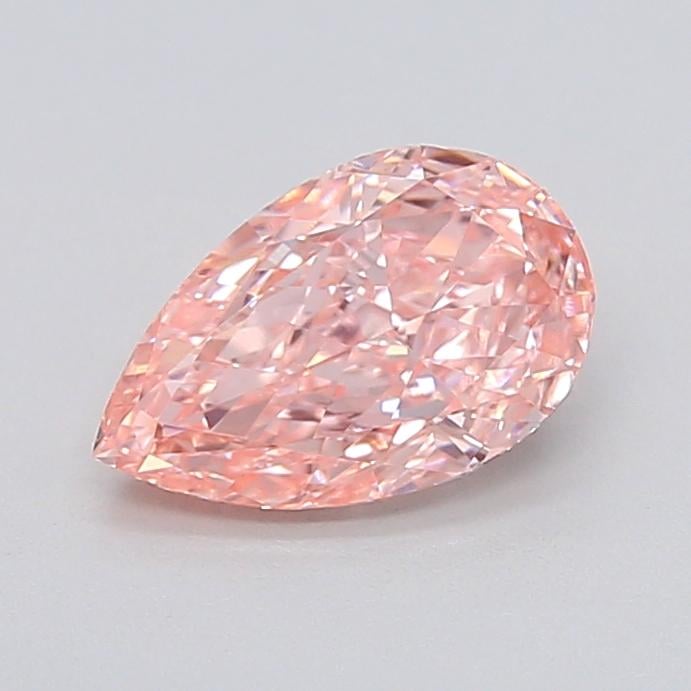 1.13 Ct. Fancy Vivid  Pink Pear Lab Grown Diamond