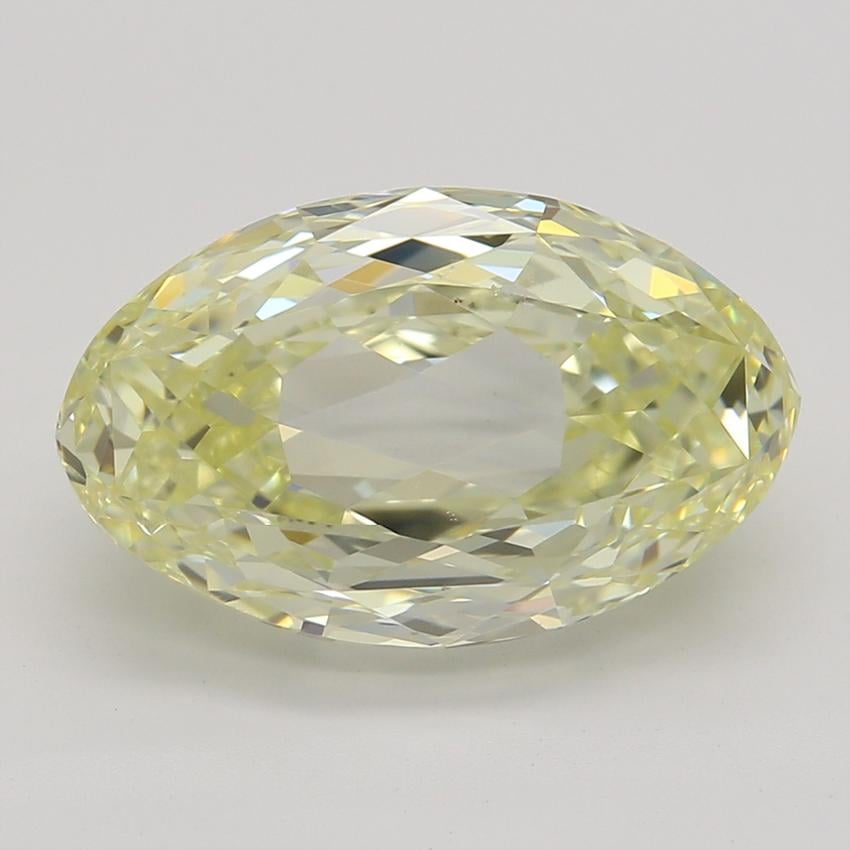 3.01 Ct. Fancy Yellow Marquise Diamond