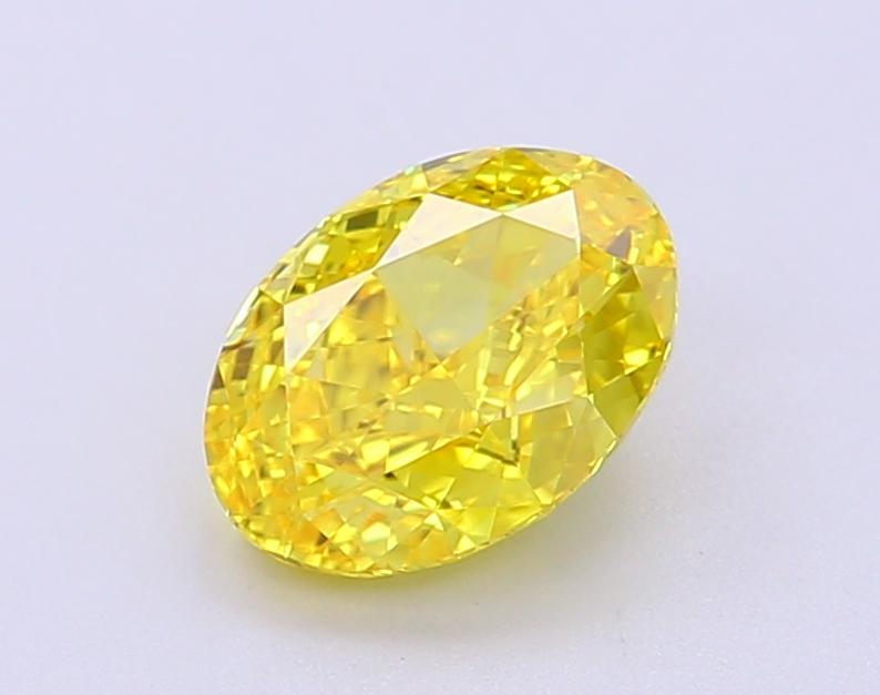 1.00 Ct. Fancy Vivid Yellow Pear Lab Grown Diamond