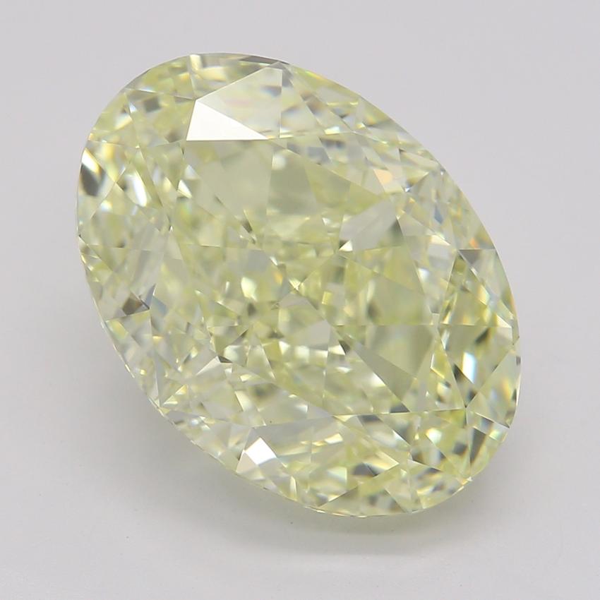 4.55 Ct. Fancy Yellow Oval Diamond