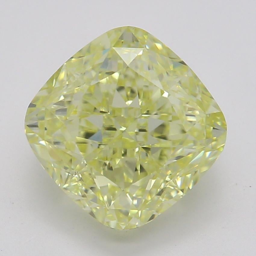 1.66 Ct. Fancy Yellow Cushion Diamond