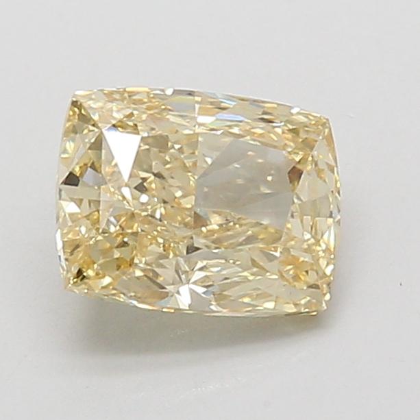 1.50 Ct. Fancy Intense Yellow Cushion Lab Grown Diamond