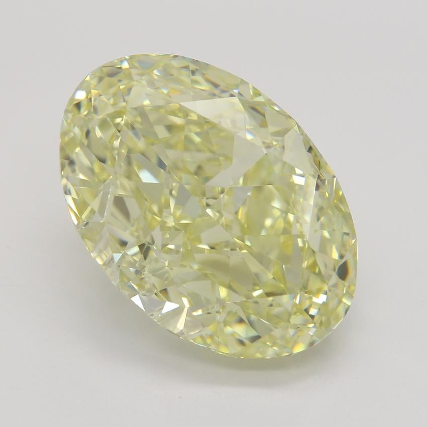 10.69 Ct. Fancy Yellow Oval Diamond