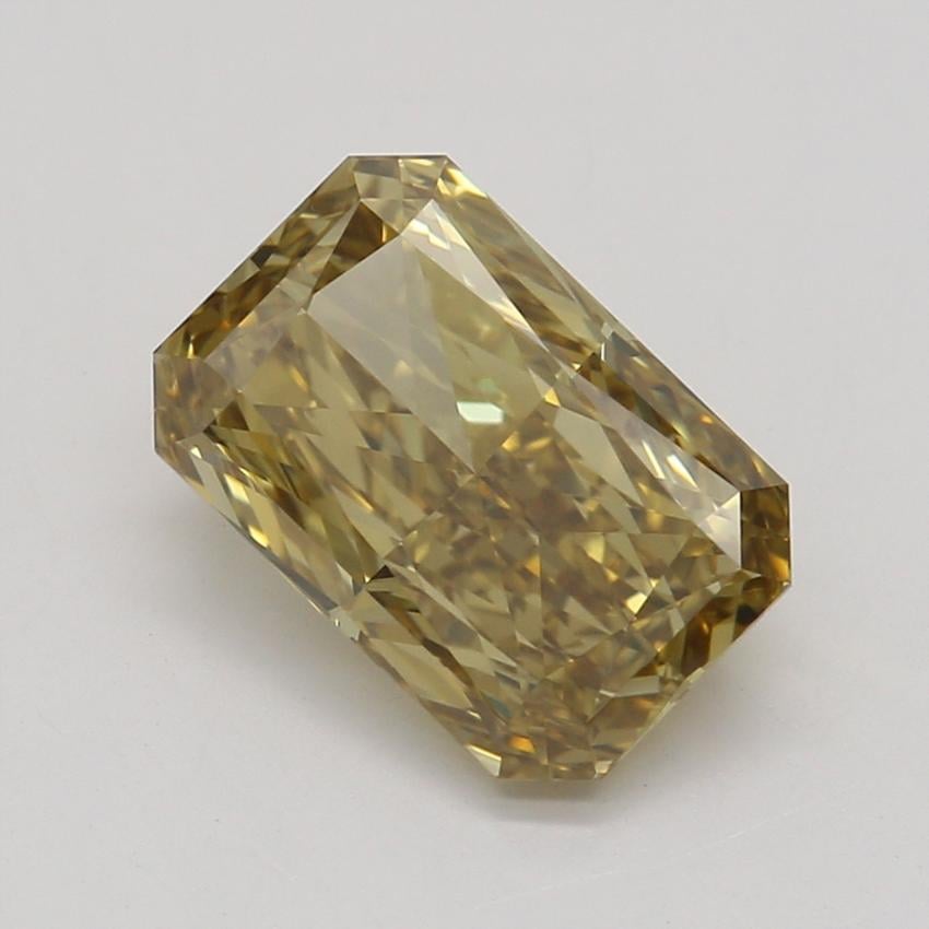 1.16 Ct. Fancy Dark Brown-Yellow Radiant Diamond