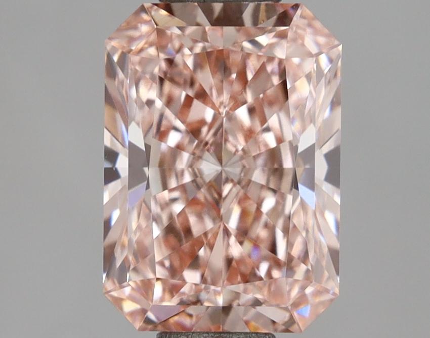 1.78 Ct. Fancy Vivid Pink Radiant Lab Grown Diamond