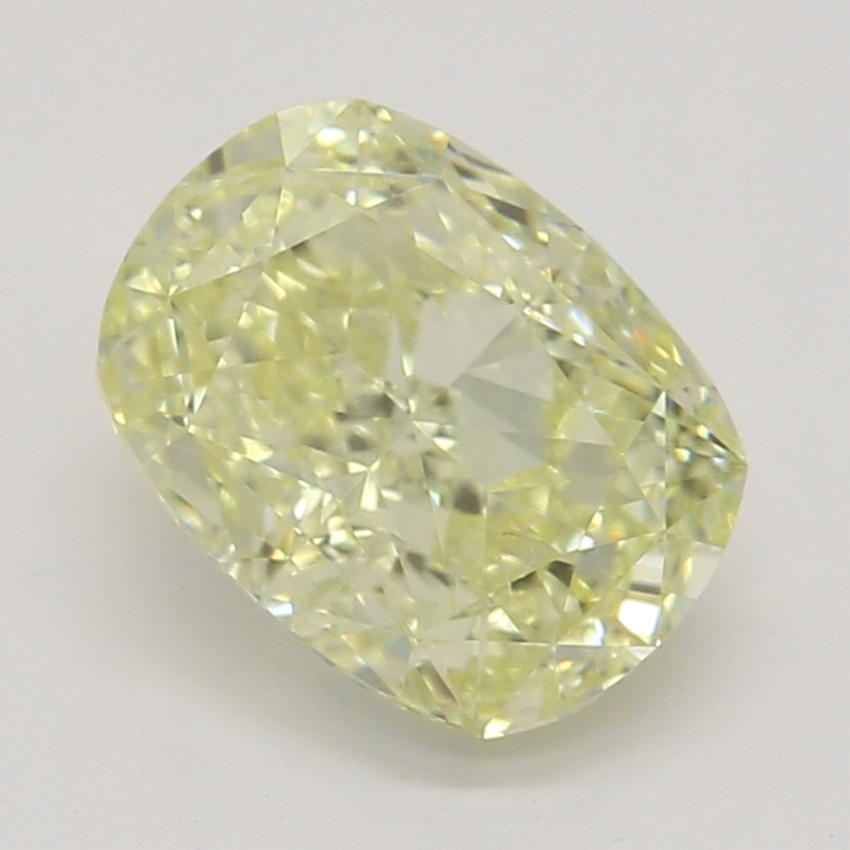 1.01 Ct. Fancy Light Yellow Cushion Diamond