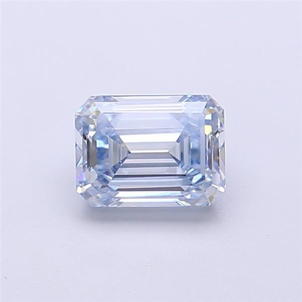 1.00 Ct. Fancy Intense  Blue Emerald Lab Grown Diamond