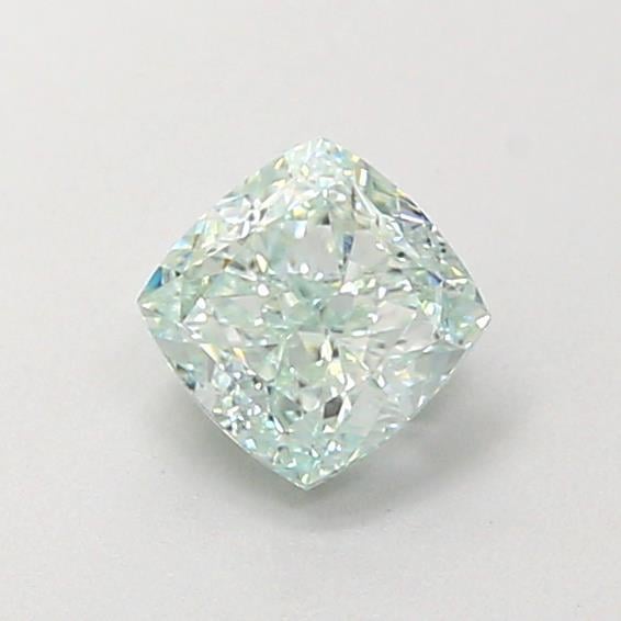 0.81 Ct. Fancy  Green Cushion Lab Grown Diamond