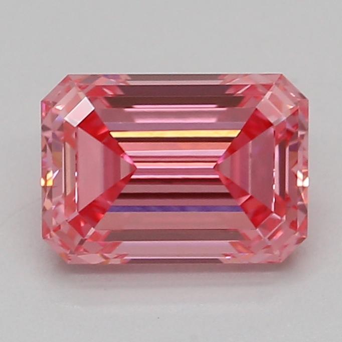 1.04 Ct. Fancy Vivid Pink Emerald Lab Grown Diamond