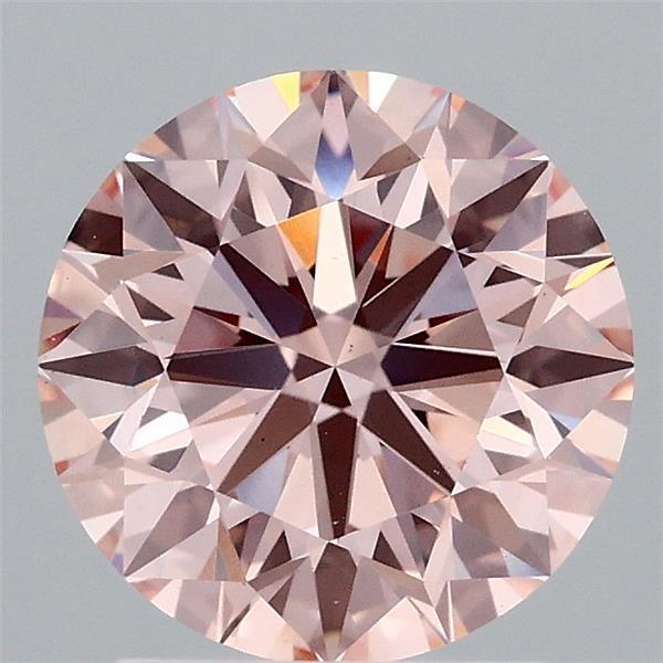 2.07 Ct. Fancy Pink Round Lab Grown Diamond