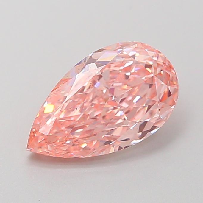 1.51 Ct. Fancy Vivid Pink Pear Lab Grown Diamond