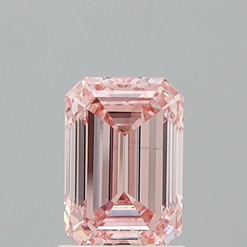 1.49 Ct. Fancy Intense Pink Emerald Lab Grown Diamond