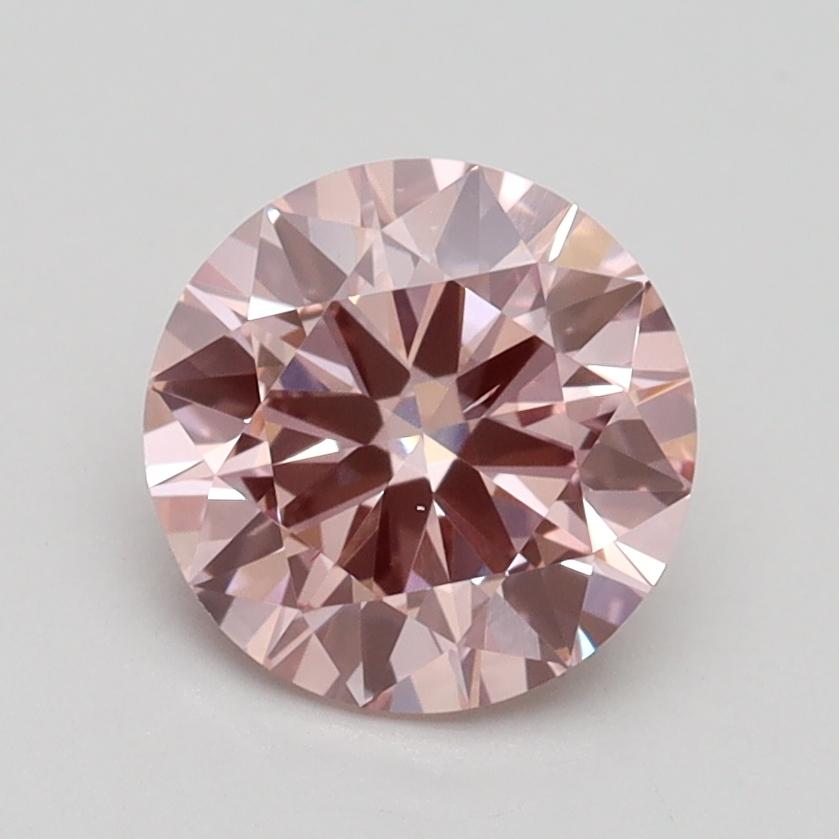 1.50 Ct. Fancy Intense Pink Round Lab Grown Diamond