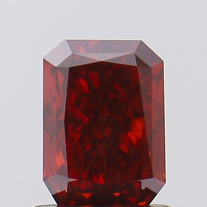 0.86 Ct. Fancy Deep Orange Radiant Lab Grown Diamond