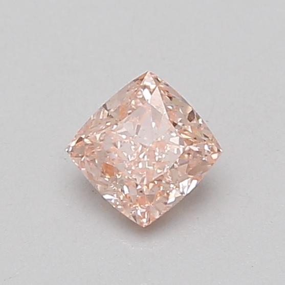 0.54 Ct. Fancy Intense Pink Cushion Lab Grown Diamond