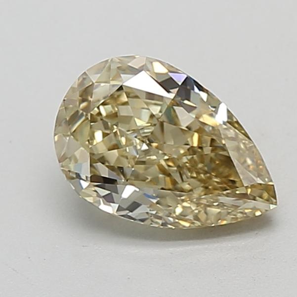 1.43 Ct. Fancy  Yellow Pear Lab Grown Diamond