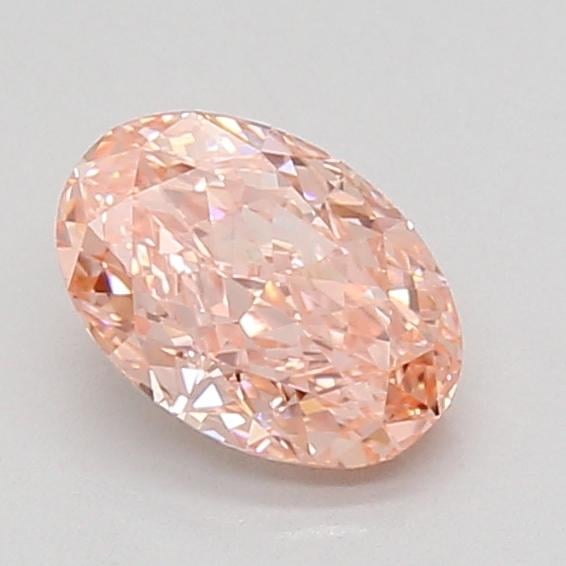 1.07 Ct. Fancy Vivid Pink Oval Lab Grown Diamond