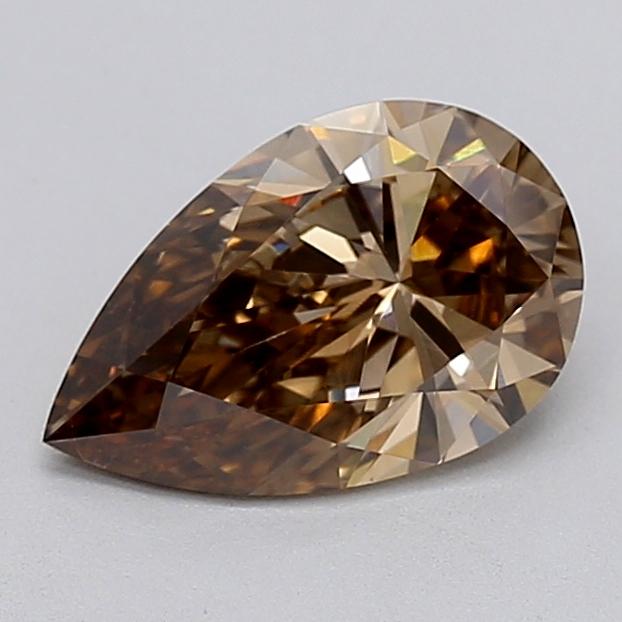 1.51 Ct. Fancy  Brown Pear Lab Grown Diamond