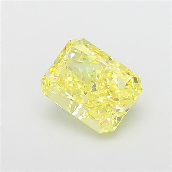 2.09 Ct. Fancy Intense Yellow Radiant Lab Grown Diamond