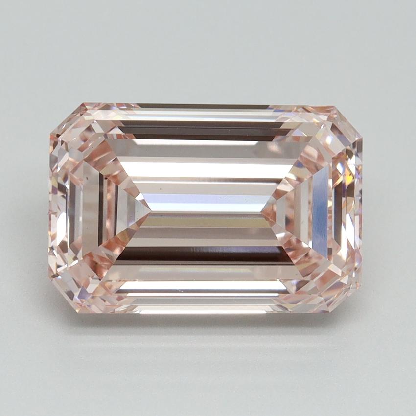 5.01 Ct. Fancy Intense Pink Emerald Lab Grown Diamond