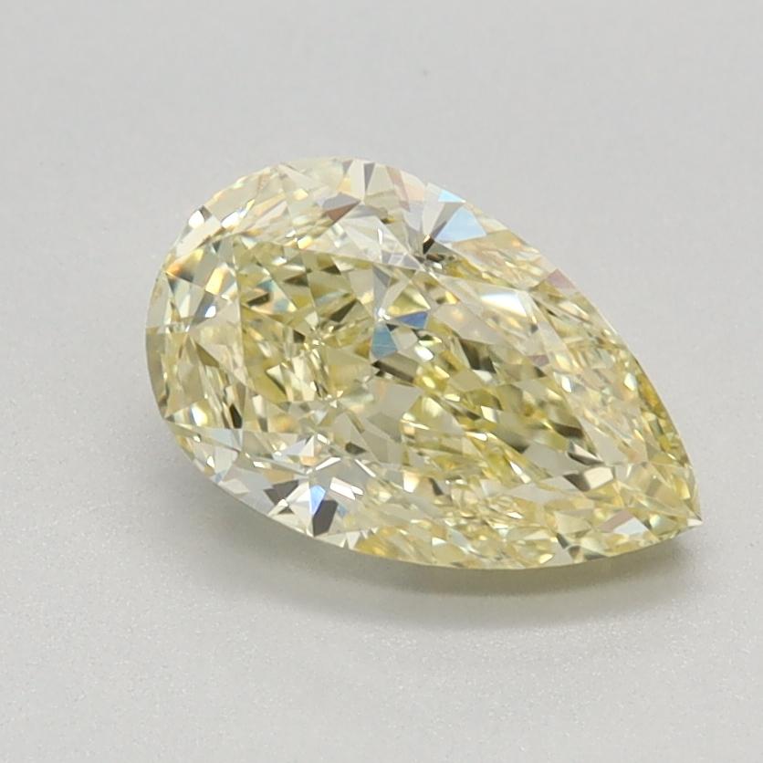 1.12 Ct. Fancy Intense Yellow Pear Lab Grown Diamond