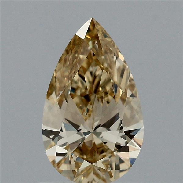 0.97 Ct. Fancy Yellow Pear Lab Grown Diamond