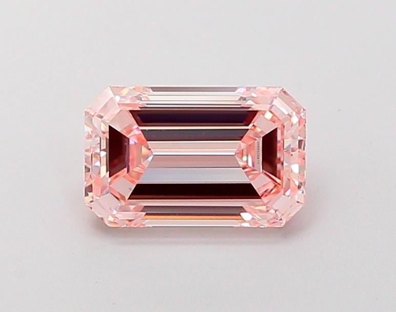 1.37 Ct. Fancy Intense Pink Emerald Lab Grown Diamond