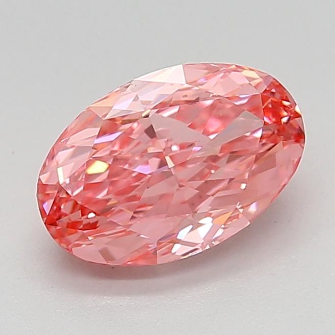 1.52 Ct. Fancy Vivid  Pink Oval Lab Grown Diamond