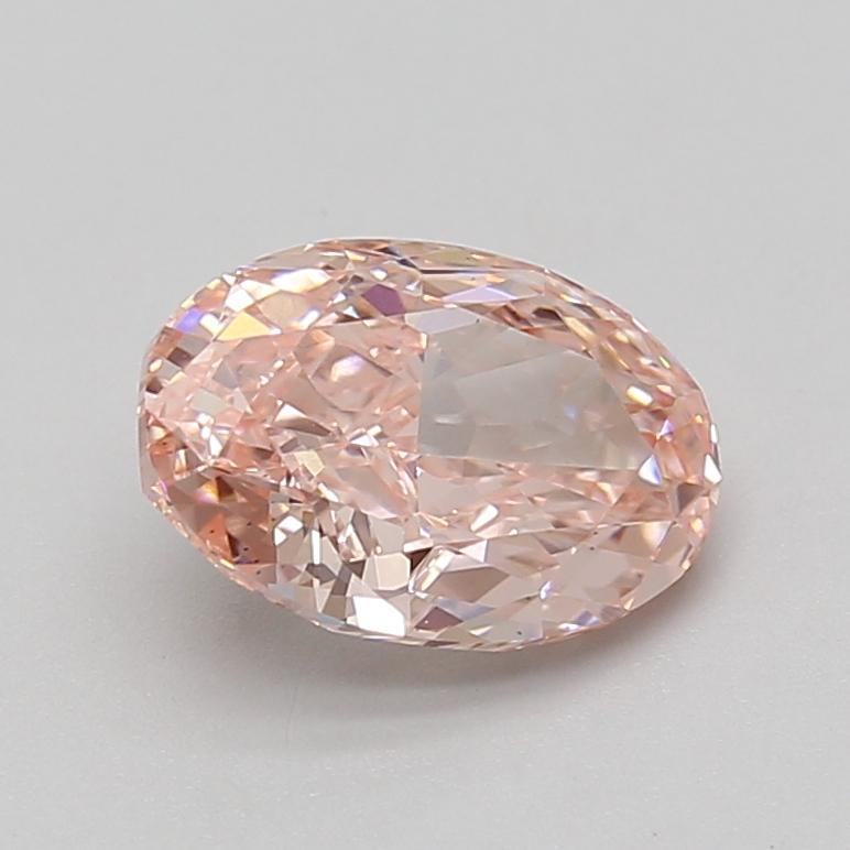 2.03 Ct. Fancy Vivid Pink Oval Lab Grown Diamond