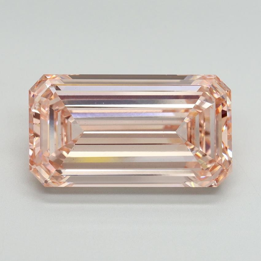 10.25 Ct. Fancy Intense Pink Emerald Lab Grown Diamond