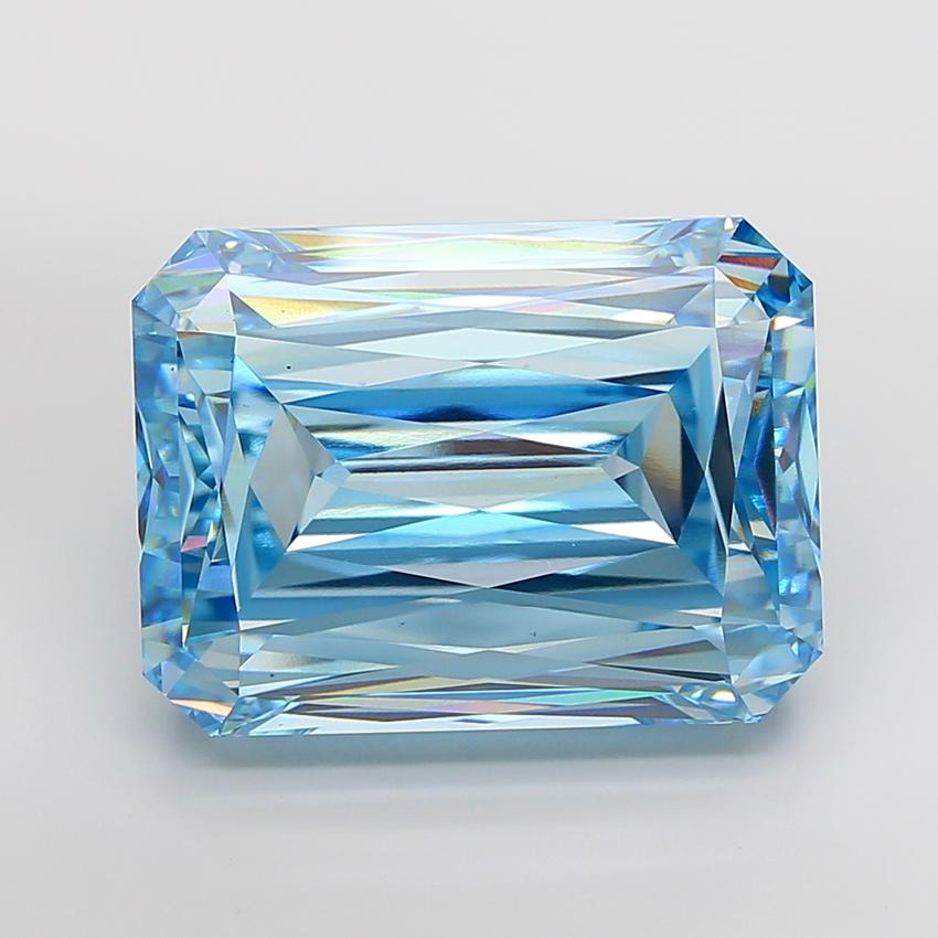 50.17 Ct. Fancy Vivid Radiant Lab Grown Diamond