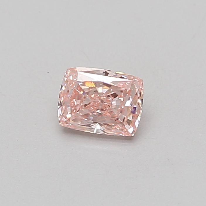 0.54 Ct. Fancy Intense Pink Cushion Lab Grown Diamond