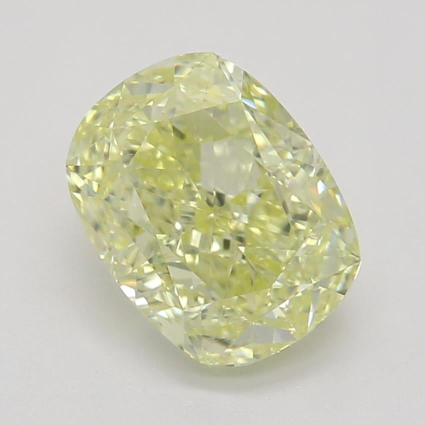1.09 Ct. Fancy Light Yellow Cushion Diamond